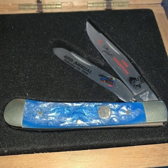 Dale Earnhardt 1998 Daytona 500 Champion Frost Cutlery Limited Edition Knife - Picture 2 of 6